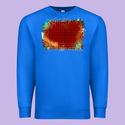 Western Red Green Farm Life Brush Stroke Premium Sweatshirt Designed By Bettercallsaul