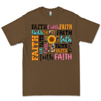 Cacao faith cross Premium Tee - Artiststas