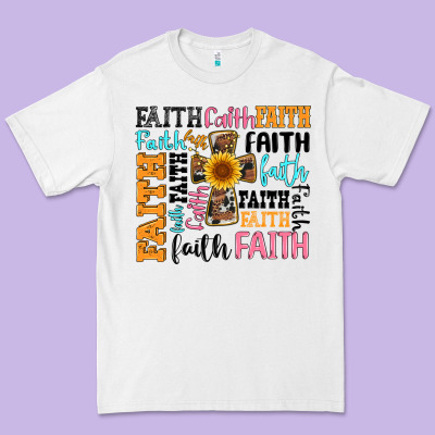 Faith Cross Premium Tee Designed By Artiststas