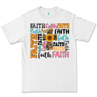 White faith cross Premium Tee - Artiststas