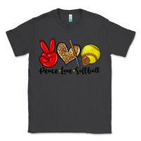 Smoke peace love softball Classic Tee - Zillion Design Studio