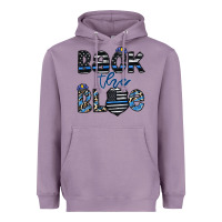 Back The Blue1 Heavyweight Hoodie | Teevron