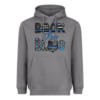 Storm back the blue1 Heavyweight Hoodie - CowhideDigitalArt