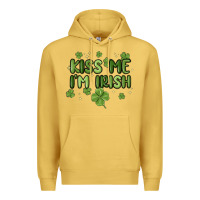 Kiss Me I'm Irish Premium Hoodie | Teevron