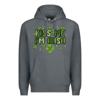Rock kiss me i'm irish Premium Hoodie - MaliasSmallBusiness