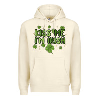 Sandshell kiss me i'm irish Premium Hoodie - MaliasSmallBusiness