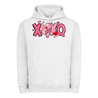 Pigment Lunar Rock xoxo disco heart valentine's day Urban Hoodie - MaliasSmallBusiness