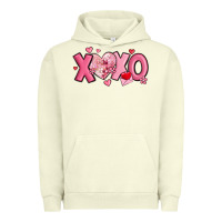 Pigment Pistachio xoxo disco heart valentine's day Urban Hoodie - MaliasSmallBusiness