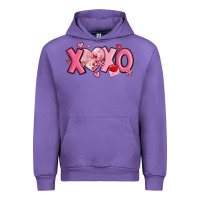 Tulip xoxo disco heart valentine's day Urban Hoodie - MaliasSmallBusiness