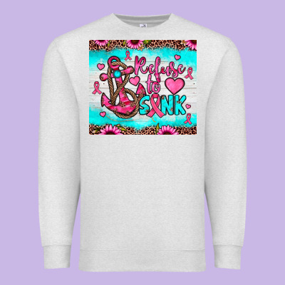 Refuse To Sink Premium Sweatshirt Designed By Jahusdesignshop