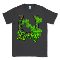 Smoke lucky shamrock horseshoe Classic Tee - RanaPortraitStore