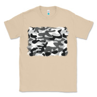 Mushroom black and white camouflage Classic Tee - BarkalooDesign