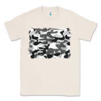 Natural black and white camouflage Classic Tee - BarkalooDesign