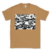 Toasted Coconut black and white camouflage Classic Tee - BarkalooDesign