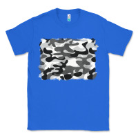 True Royal black and white camouflage Classic Tee - BarkalooDesign
