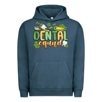 Pigment Midnight Navy dental squad Urban Hoodie - MaliasSmallBusiness
