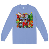 Santa's Favorite Cma Long Sleeve Tee | Teevron