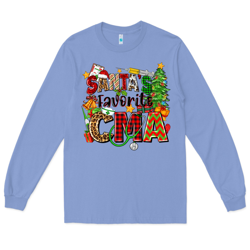 Santa's Favorite Cma Long Sleeve Tee by Zillion Design Studio | Teevron