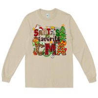 Mushroom santa's favorite cma Long Sleeve Tee - Zillion Design Studio