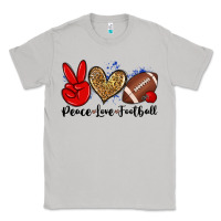 Moon Dust peace love football Classic Tee - Zillion Design Studio