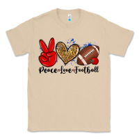 Mushroom peace love football Classic Tee - Zillion Design Studio