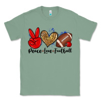 Sage peace love football Classic Tee - Zillion Design Studio