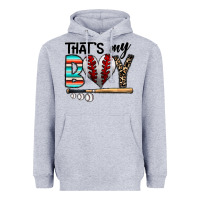 Heather Grey baseball Heavyweight Hoodie - CowhideDigitalArt