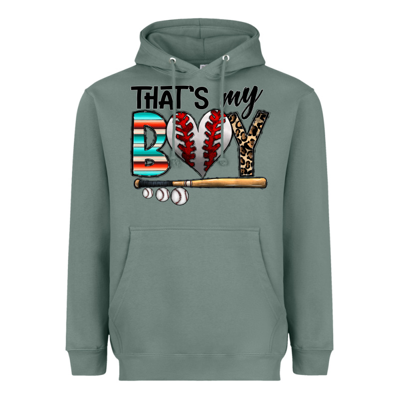 Baseball Heavyweight Hoodie by CowhideDigitalArt | Teevron