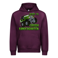 Mauve Wine ready to crush kindergarten Urban Hoodie - MaliasSmallBusiness