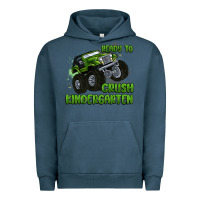 Pigment Midnight Navy ready to crush kindergarten Urban Hoodie - MaliasSmallBusiness