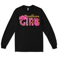 Black southern girl western Long Sleeve Tee - texasbilliewilder