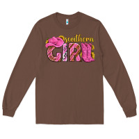 Chestnut southern girl western Long Sleeve Tee - texasbilliewilder