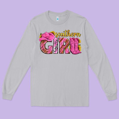 Long Sleeve Tee southern girl western