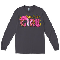 Smoke southern girl western Long Sleeve Tee - texasbilliewilder