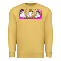 Antique Gold cutes ghosts libbey glass Premium Sweatshirt - BundleAndBundleShop