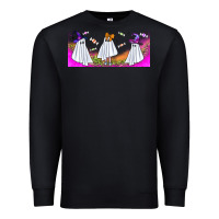 Black cutes ghosts libbey glass Premium Sweatshirt - BundleAndBundleShop