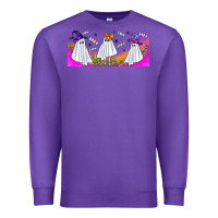 Purple cutes ghosts libbey glass Premium Sweatshirt - BundleAndBundleShop