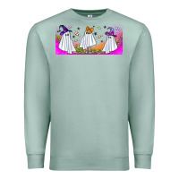 Seafoam cutes ghosts libbey glass Premium Sweatshirt - BundleAndBundleShop