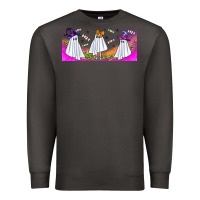 Smoke cutes ghosts libbey glass Premium Sweatshirt - BundleAndBundleShop