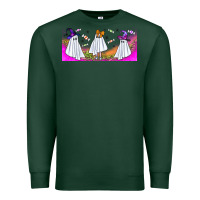 Sports Green cutes ghosts libbey glass Premium Sweatshirt - BundleAndBundleShop