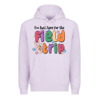 Lilac i'm just here for the field trip Premium Hoodie - MaliasSmallBusiness