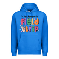 True Royal i'm just here for the field trip Premium Hoodie - MaliasSmallBusiness