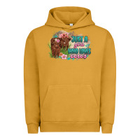 Pigment Peanut Butter just a girl who loves cows Urban Hoodie - MaliasSmallBusiness