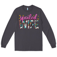 Smoke spoiled wife Long Sleeve Tee - texasbilliewilder