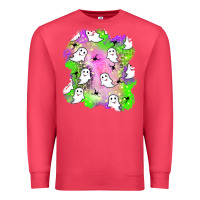 Cardinal ghost halloween patch Premium Sweatshirt - BundleAndBundleShop