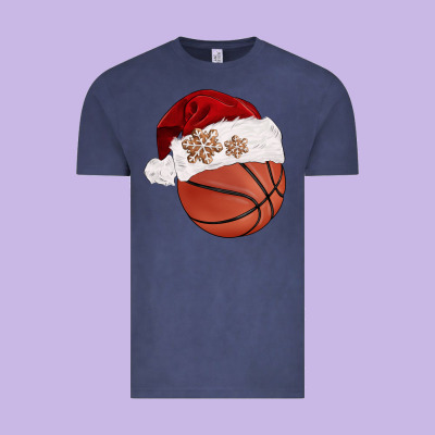 Christmas Sports Vintage Tee Designed By Barkaloodesign