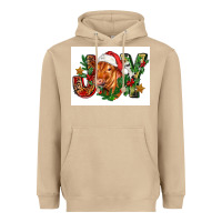 Mushroom christmas heifer joy Heavyweight Hoodie - FaDigitalArtStudio