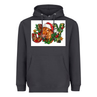 Smoke christmas heifer joy Heavyweight Hoodie - FaDigitalArtStudio