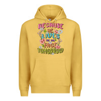 Antique Gold because he lives face tomorrow Premium Hoodie - MaliasSmallBusiness