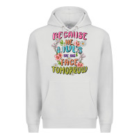 Dove Grey because he lives face tomorrow Premium Hoodie - MaliasSmallBusiness